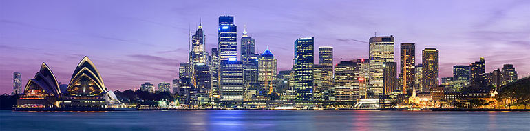 Sydney Skyline at dusk