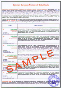 English Certificate -2 page
